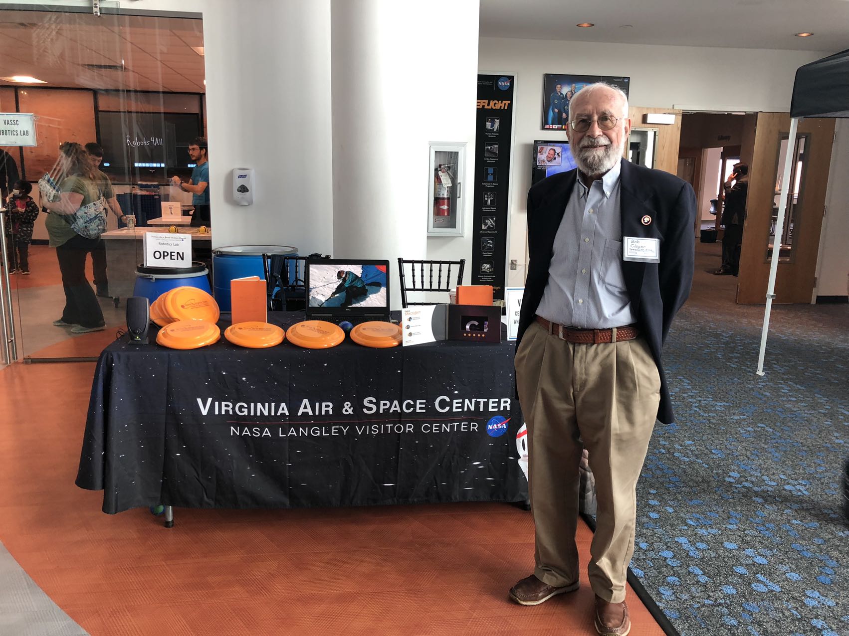 Space@VT at the Virginia Air & Space Center's 2022 STEM Event