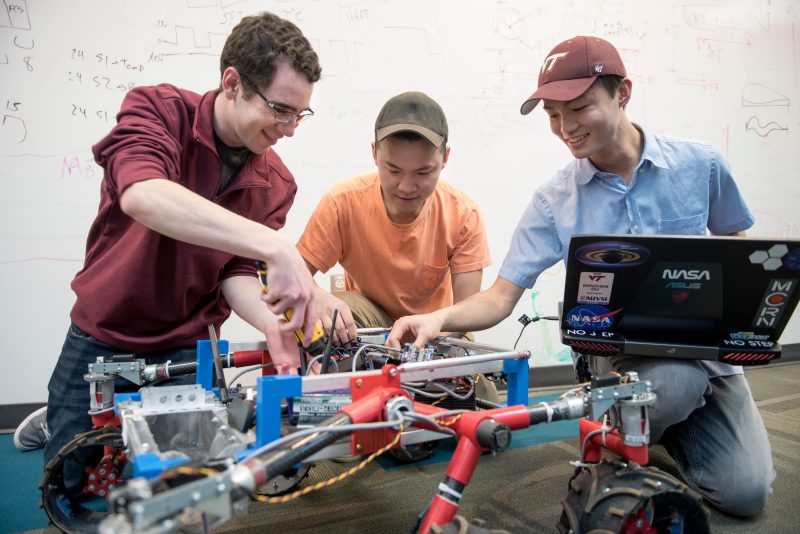 Space@VT Students Working